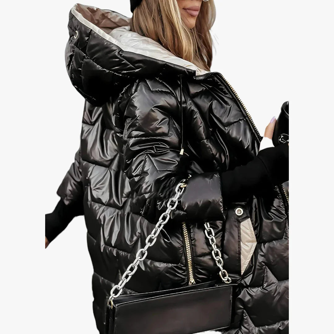 Damen Stepp Jacke | Langer